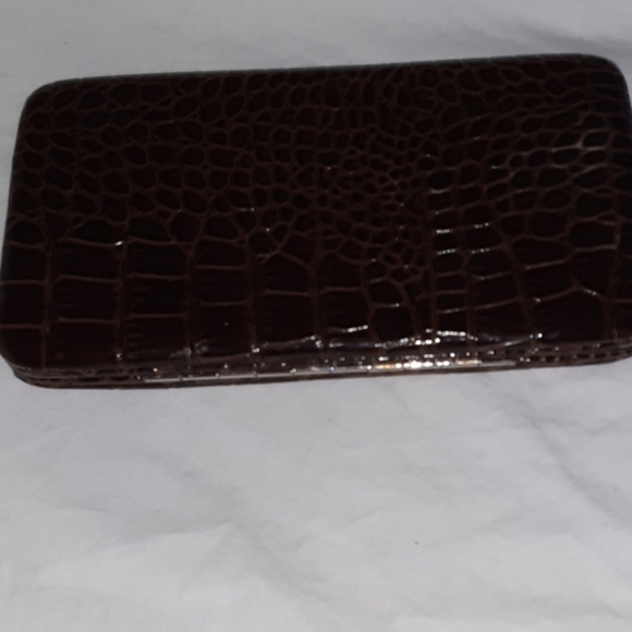Brown Snakeskin  One Size Wallet - Picture 2 of 8
